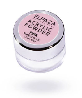 Акриловая пудра для укрепление и наращивания ногтей Elpaza Professional( розовая) 15 г