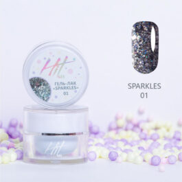 Гель-лак HIT коллекция Sparkles №01