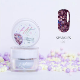 Гель-лак HIT коллекция Sparkles №02