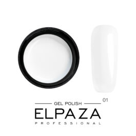 Гель краска для дизайна ногтей «Elpaza» №01