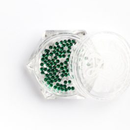 1105 Стразы стеклянные Malachite Green SS4 (1,5 мм) 100 шт